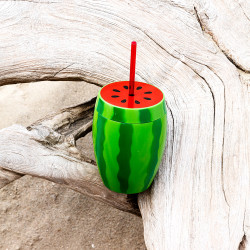 Pohár na melón so slamkou 900 ml
